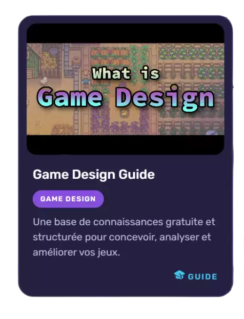 Ressource exemple "game Design Guide"